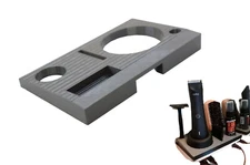 Bathroom Organizer for Manscaped Razor Set - Wall Outlet Mount Charger Holder