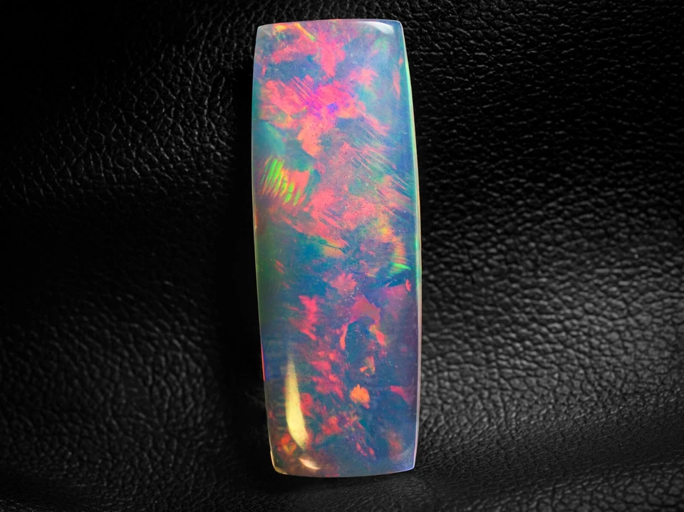 Cojín de cabujón de ópalo etíope natural de alta calidad de 6,80 quilates #OC224 Foto 4 de 4