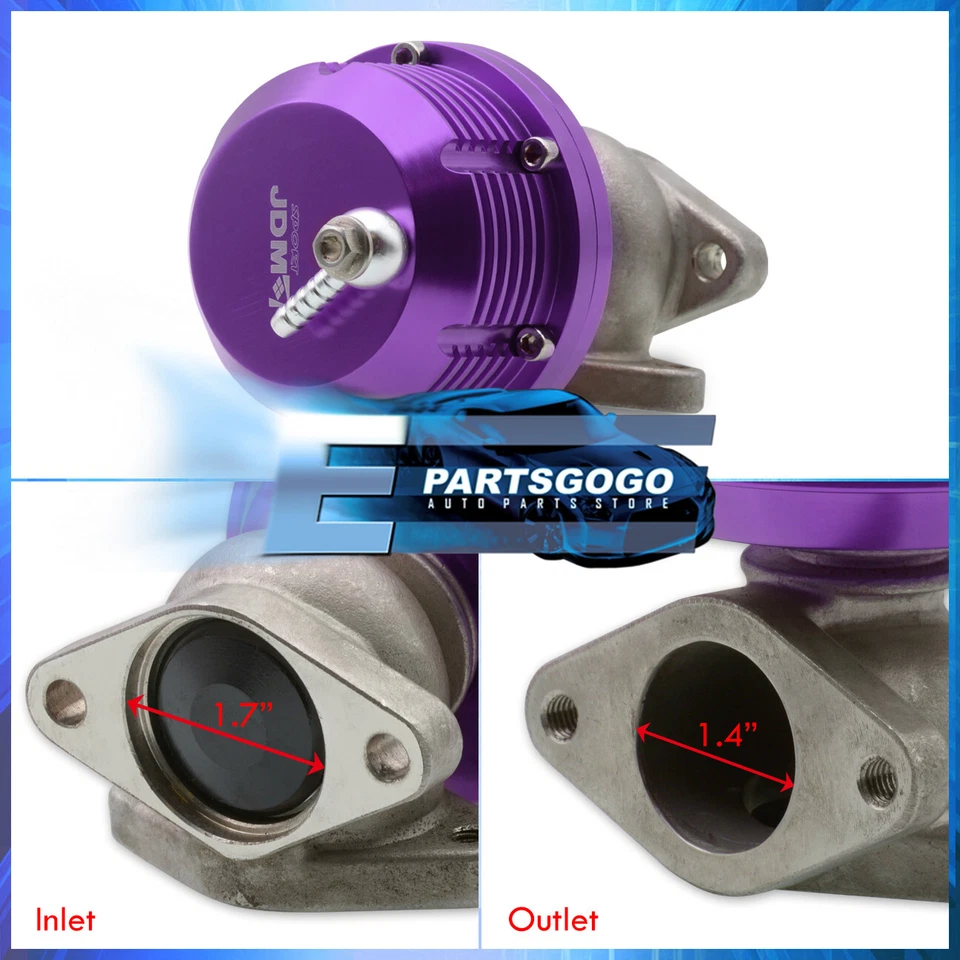 Universal 35mm 38mm Jdm External Wastegate Turbo Manifold Bypass Spring Purple - Image 3 of 4