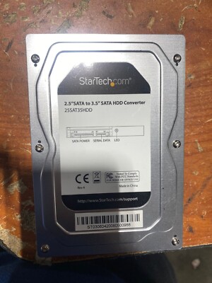 StarTech.com 2.5'' SATA to 3.5'' SATA HDD Converter *Free Shipping