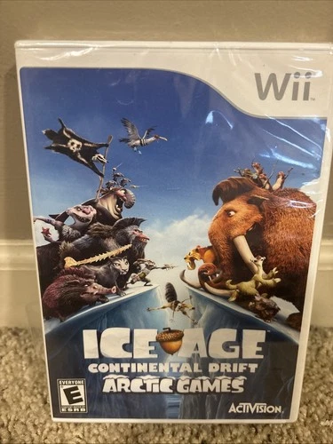 Ice Age: Continental Drift Arctic Games - Nintendo Wii Sealed Torn Shrink Wrap