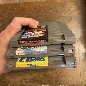 Super Mario Bros. 1, Mario 2, Mario 3 NES Nintendo