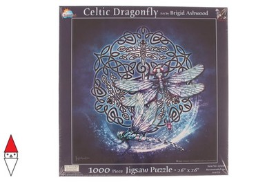 PUZZLE TIERE SUNSOUT LIBELLEN BRIGID ESCHENHOLZ KELTISCHE LIBELLE 1000 TEILE