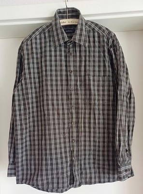 Hemd, Luciano, Gr. 41/42 (L), Kariert, Baumwolle, Herren, Top Zustand