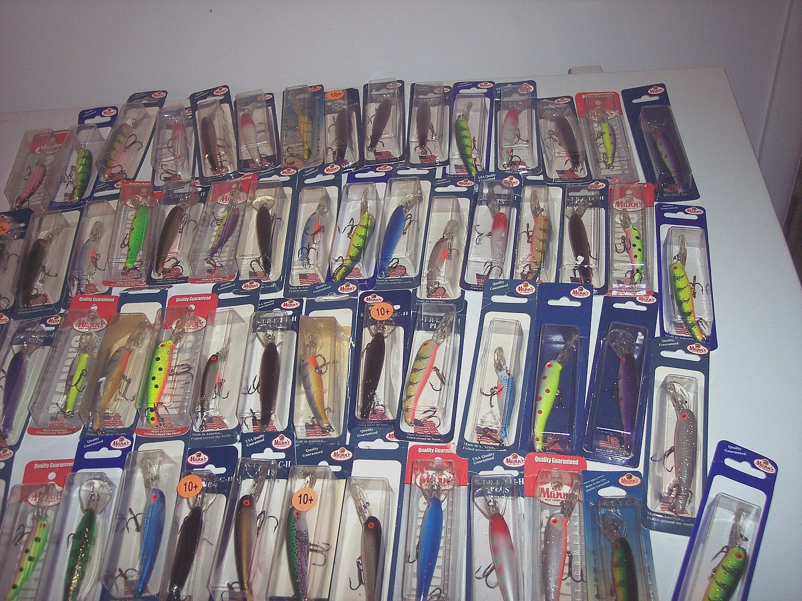 60 Manns Crank Baits Swimming Minnow Lure Manns Lot Fishing Lure Discontinued - Image 13