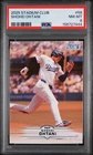 SHOHEI OHTANI #58 LOS ANGELES DODGERS MVP 2025 TOPPS STADIUM CLUB PSA 8
