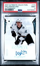 2021-22 UD Ultimate Collection #173 William Eklund Rookie Auto /299 PSA 9 Mint