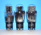 Type 47 RCA radio audio amplifier vintage vacuum 3 tubes valve tested ST 247 347