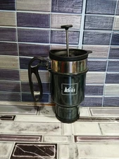 REI Planetary Design Stainless Steel French Press Coffee Travel Camp Mug 14Oz.