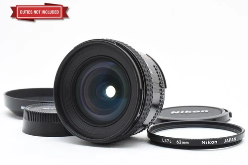 [MINT w/Hood] Nikon AF Nikkor 20mm f/2.8 Wide Angle Lens for F Mount  From JAPAN