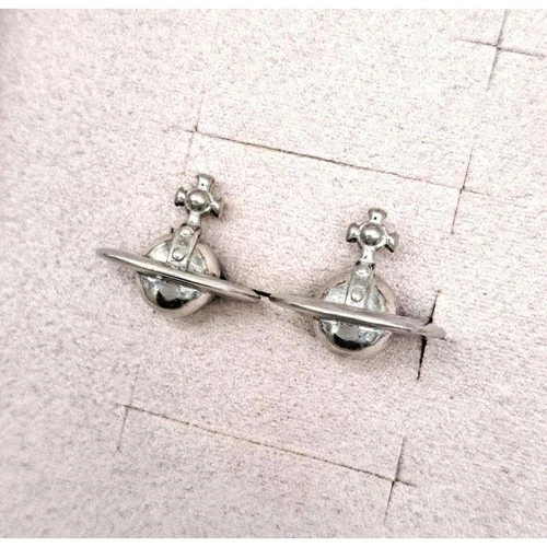 Vivienne Westwood Women's Accessories Solid Orb SV925 Silver Design Earrings