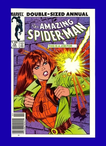 Amazing Spider-Man Annual #19 1st App of Alistaire Smythe - Marvel (1985) 9.4 NM
