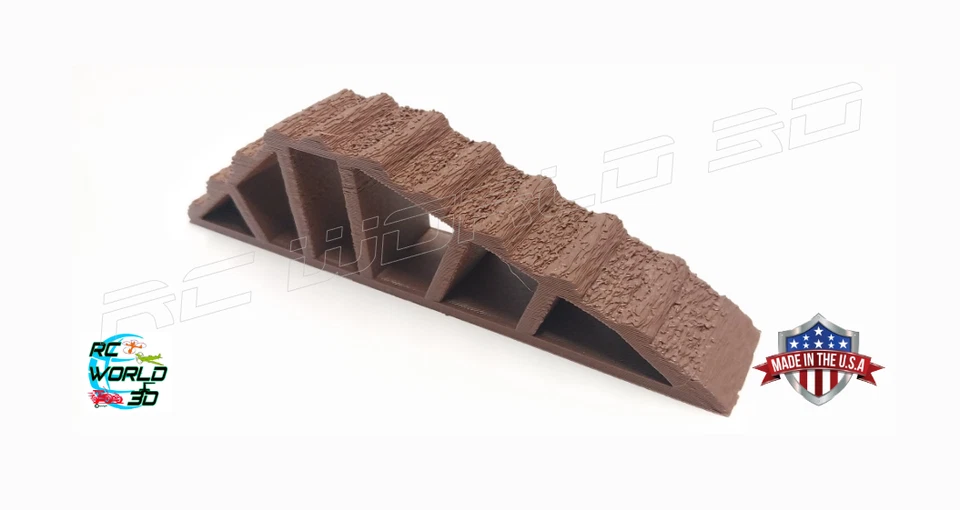 RC Crawler Indoor Obstacle 3D Printed Terrain Ramps Truck Course 1SET 2 RAMPS - Image 4 of 4