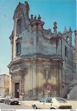 Postcard - Automobiles - Italy - Italia - Matera - Chiesa del Purgatorio -