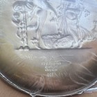 Salvador Dali Sterling Silver Dionysos et Pallas Athena Plate 1972 Lincoln Mint — photo 9