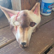 Fox Therian Handmade Mask For Teens Hand Painted And Detailed.
