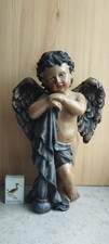 Putto Engel aus Kunststoff H-28,5 Cm.