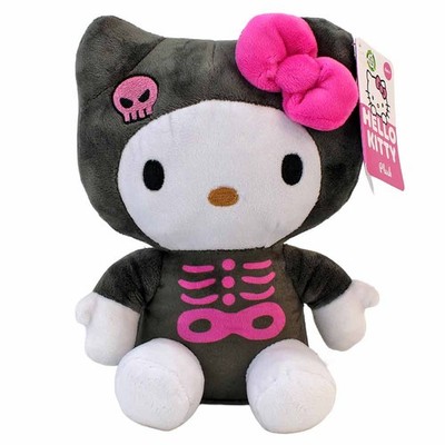 Halloween Hello Kitty Kuscheltier - ca. 25 cm Plüschtier Stofftier Plüsch