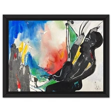 Jenik Cook Framed Hand Signed Original Painting Art