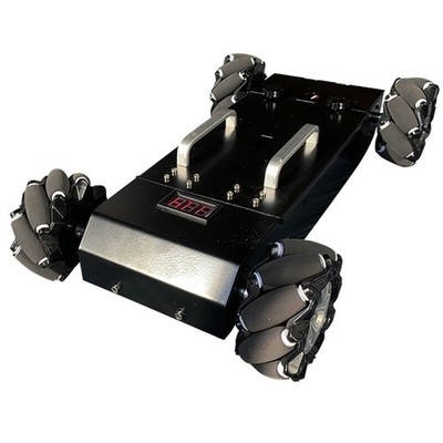 MC200 Robot Car Chassis 4WD RC Car Assembled Mecanum Wheel with Encoding Disk #a