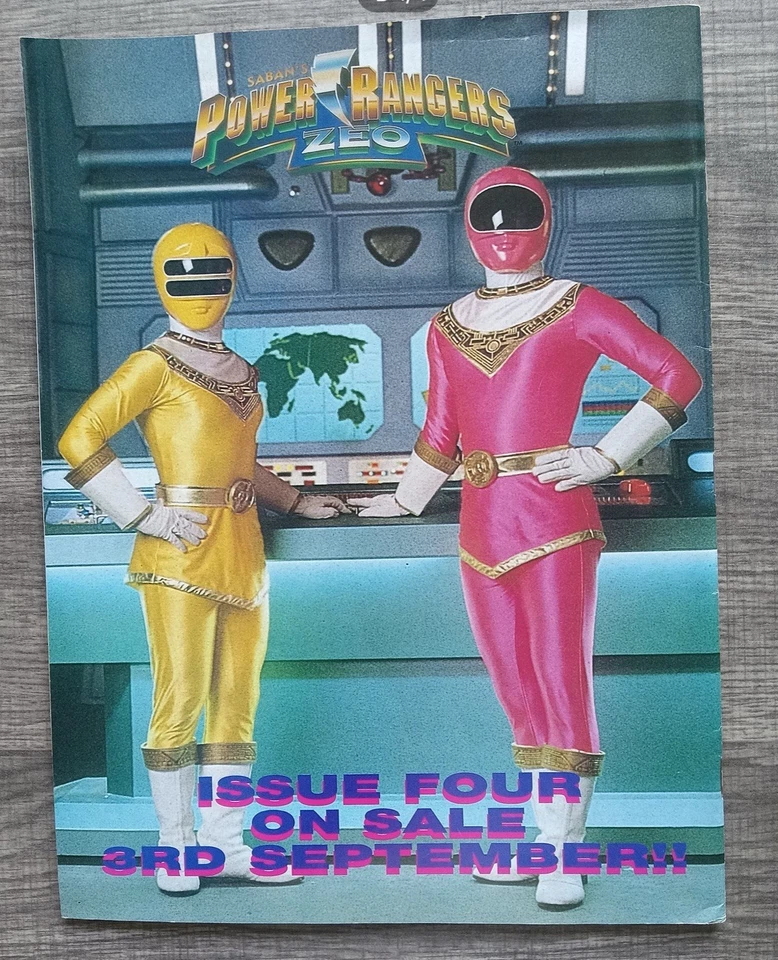 Vintage POWER RANGERS- Chronicles Magazine Issue 3 Masked Rider 1996 - Image 3 of 4