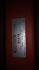 Proto J6121A Dial Torque Wrench In Case MADE IN U.S.A. NEVER USED