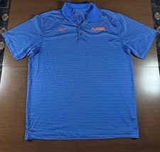 Nike Dri Fit Florida Gators Polo Shirt Short Sleeve Men's XL UF Football NCAA