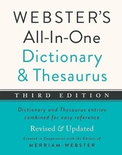 Merriam-Webster Webster's All-In-One Dictionary and Thesa (Hardback) (UK IMPORT)