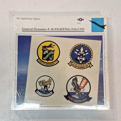 General Dynamics F-16 Fighting Falcon & Aichi E11A Laura Collectible Info Cards