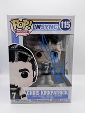 Chris Kirkpatrick *NSYNC Autograph SIGNED Rocks 115 Funko Pop Vinyl Figure ACOA
