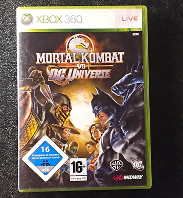 Mortal Kombat vs. DC Universe Xbox 360 PAL USK 16 inkl. Handbuch