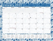 2026-2027 Monthly Magnetic/Desk Calendar - 18 Months - Edition 21 