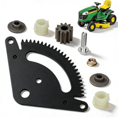 25 Teeth Steering Sector Gear Kit Fits John Deere L110/L120/L111/L130 GX20052BLE