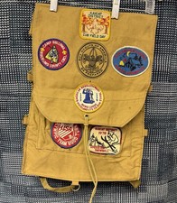 BSA Canvas Bag Haversack with patches HCR-437