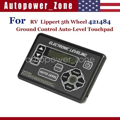 For Lippert 5th Wheel 421484 RV Ground Control Auto-Level Touchpad w/ Button