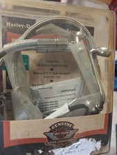 Genuine Harley-davidson 45212-97 Braided Dual Disc Brake Line Kit Flhr Nos Genuine Harley-davidson 45212-97 Braided Dual Disc Brake Line Kit Flhr Nos