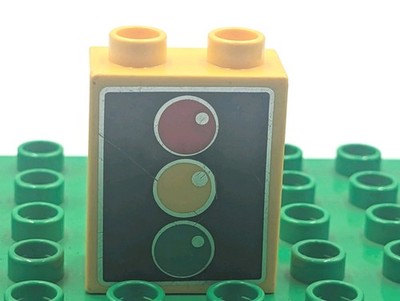 Duplo Lego Specialty Block Yellow With A Street Light Car Replacement Piece 