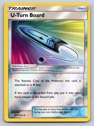 U-Turn Board 211/236 Reverse Holo Unified Minds