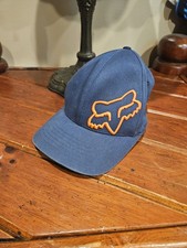 Fox Flex Fit S/m Hat Navy Blue