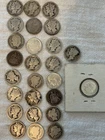 Lot of 27 Dimes  - 90% Silver - 1845 through 1964