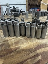 Snap-on 1/2” Drive Deep Impact Sockets Set 19mm–12mm Metric USED