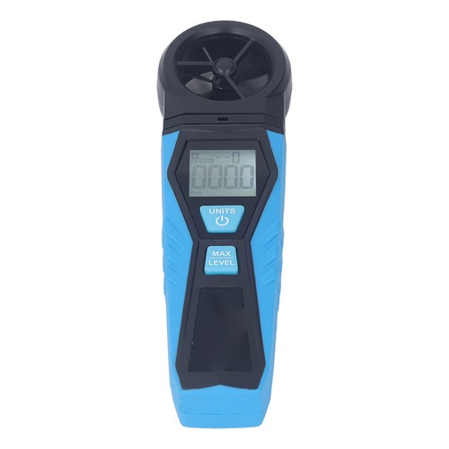 Handheld-Anemometer 180 ° Lüfterdrehung Windmesser Temperatur- Und@ - Bild 24 von 24