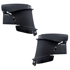 Set of 2 Bumper Face Bar Brackets Retainer Mounting Braces Left & Right Pair