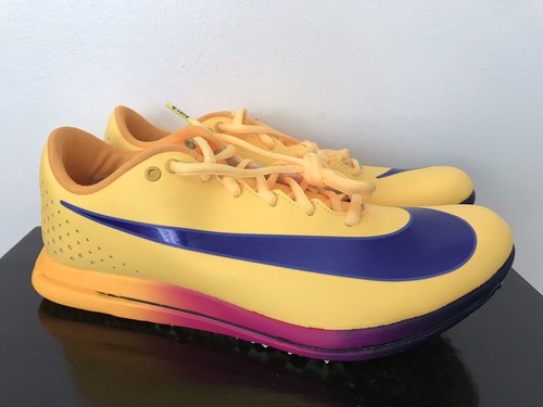 Size 10.5 Mens Nike Triple Jump Elite 3 Track Field Spikes Yellow HV6425-800