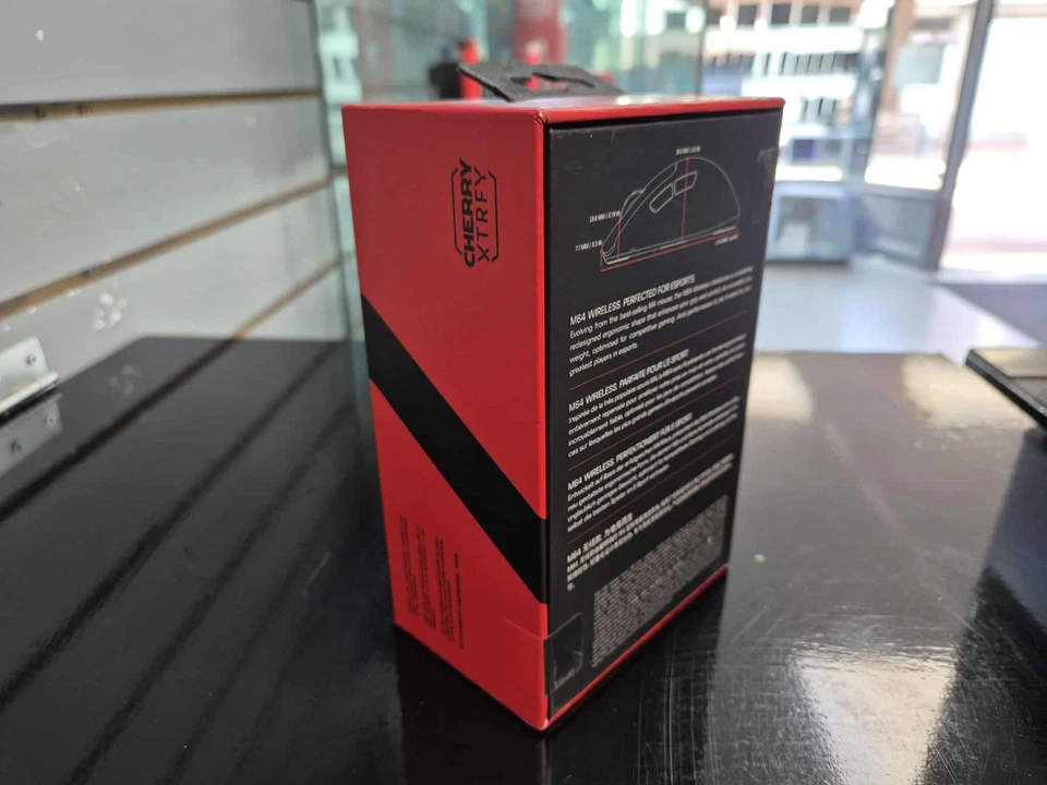 CHERRY XTRFY M64 Wireless Optical Gaming Mouse, Black, NEW - Image 4 of 4