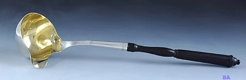 1850s German Gold Washed Silver Sauce Ladle Dresden
Opens in a new window or tab