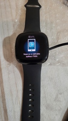 Fitbit Sense Smartwatch Carbon / Graphite (Black)   GPS ECG   Great Condition   