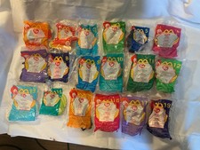 McDonald's Ty Teenie Beanie Babies 2000 Complete set of 18 NEW IN BAG