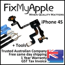 iPhone 4S Power Button Proximity Light Sensor Flex Cable Ribbon Switch Tools Kit