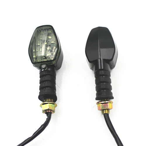 Универсальные светодиодные желтые указатели поворота для мотоциклов SMD индикатор Chopper Touring  - Изображение 2 из 4